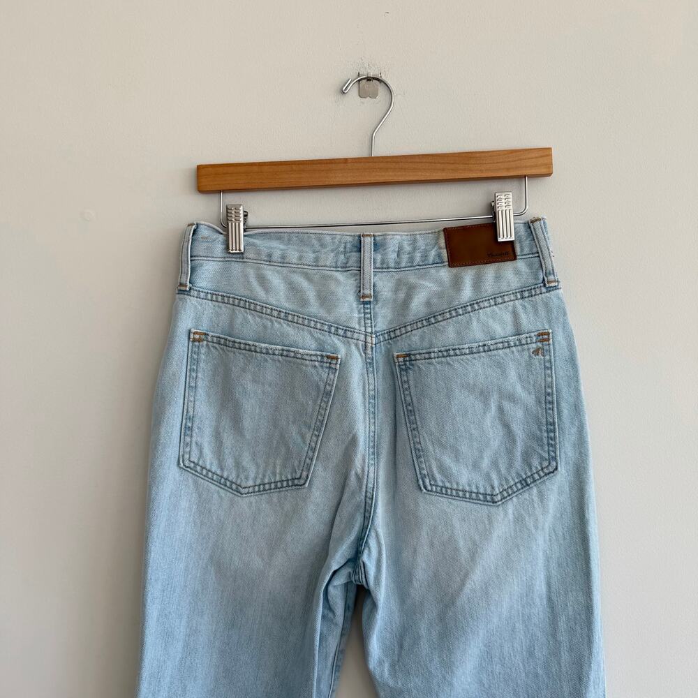 Madewell The Perfect Vintage Denim High Rise Straight Leg Jeans Blue 27 - Picture 9 of 11